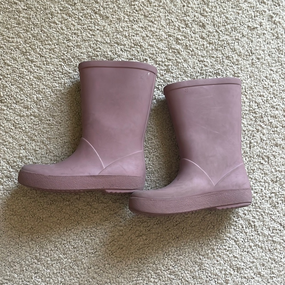 Zara girls rain boots